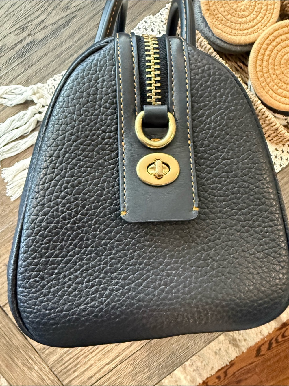 Coach Ruby Satchel 25 - black - Picture 11 of 14